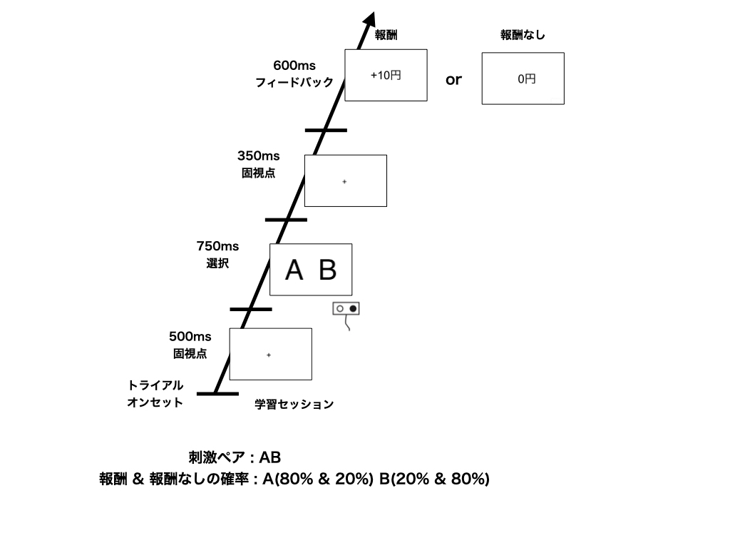 図1. 確率選択課題